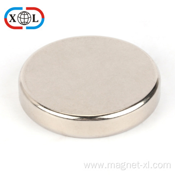 Strong Wholesale Nickle Finish Disc Neodymium Magnet